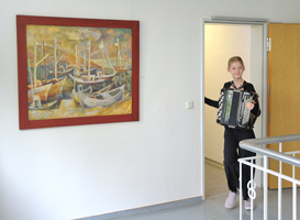 Ausstellungsansicht, Archiv Bildende Kunst-MSE - ABK Domizil in Neubrandenburg 2024,  Hans-Gerhard Templin