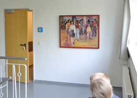 Ausstellungsansicht, Archiv Bildende Kunst-MSE - ABK Domizil in Neubrandenburg 2024,  Hans-Gerhard Templin